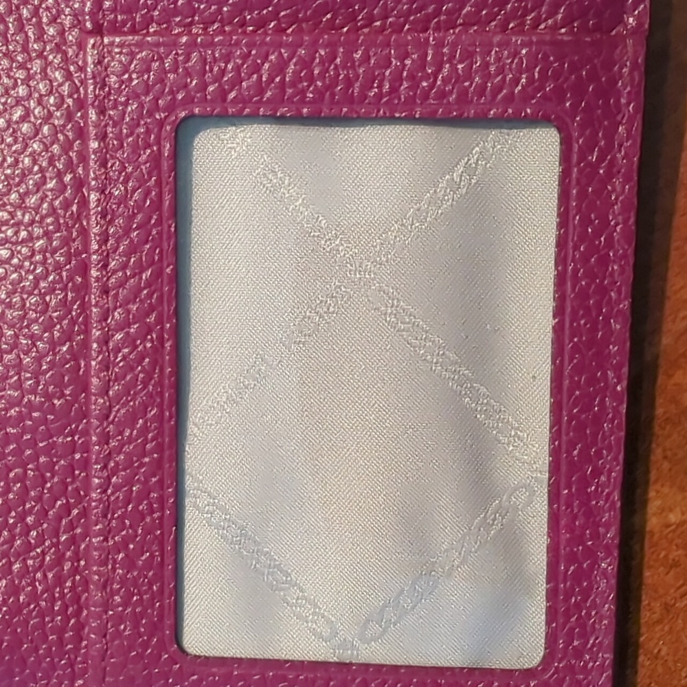 Michael Kors Berry Leather Wristlet - Picture 9 of 10